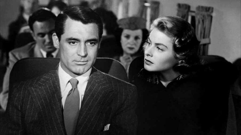 Notorious filminde Ingrid Bergman ve Cary Grant