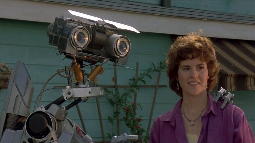 yapay zekâ filmleri arasında Short Circuit (1986)