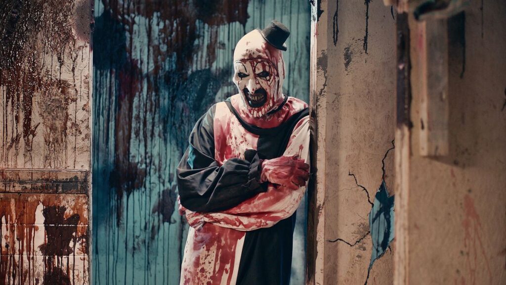 En iyi slasher filmleri arasında Terrifier 2 (2022)