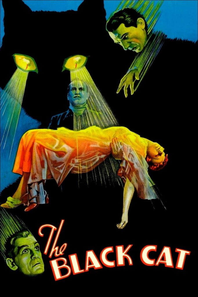 The Black Cat (1934) film afişi