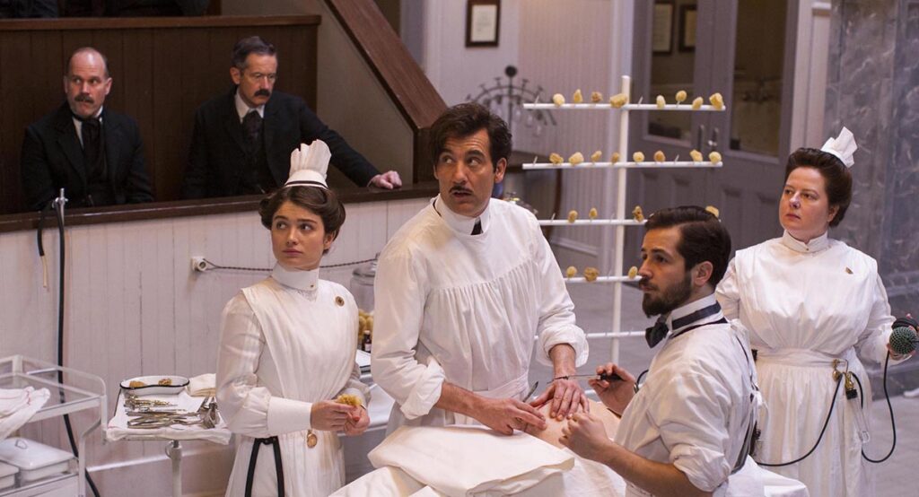 The Knick dizisinde Clive Owen ve Knickerbocker Hastanesi ekibi