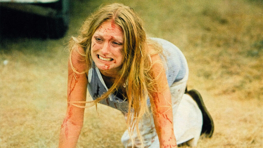 En iyi slasher filmleri arasında The Texas Chain Saw Massacre (1974)