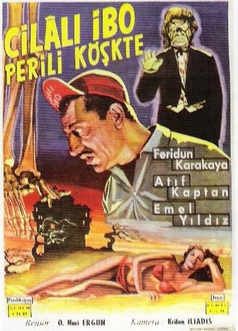 Cilalı İbo Perili Köşkte (1963) film afişi
