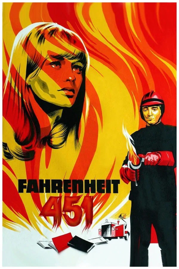 Fahrenheit 451 (1966) film afişi