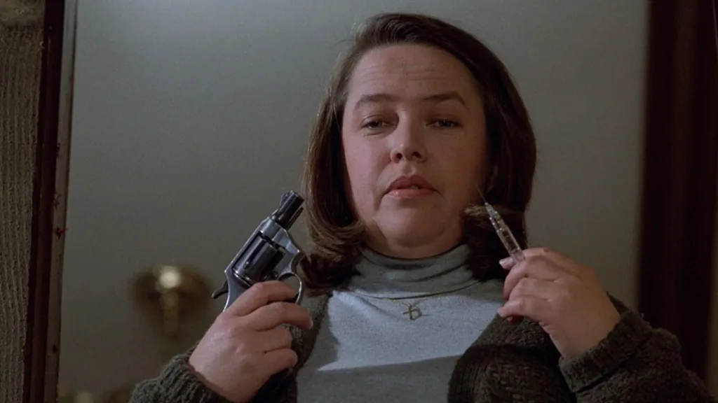 en iyi kötü karakterler - Misery (1990) filminde Annie Wilkes