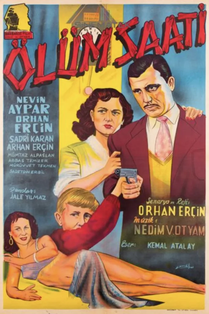 Ölüm Saati (1954) film afişi