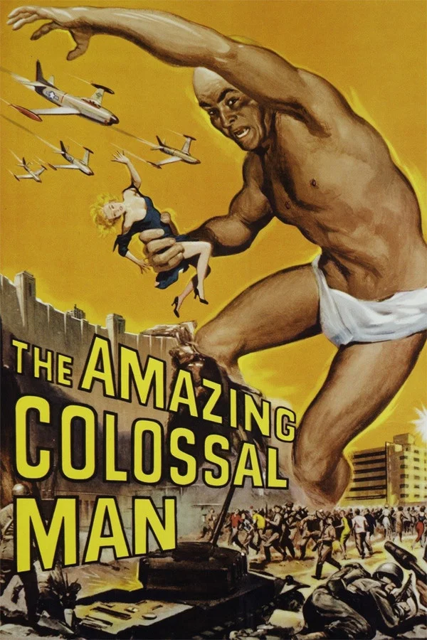 The Amazing Colossal Man (1957) film afişi
