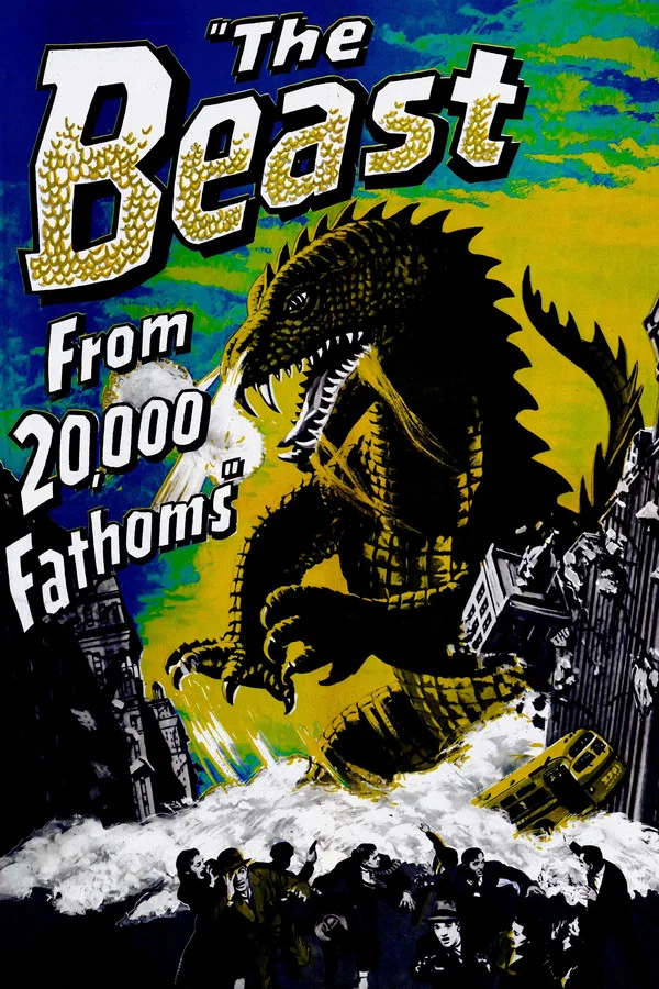 The Beast from 20,000 Fathoms (1953) film afişi