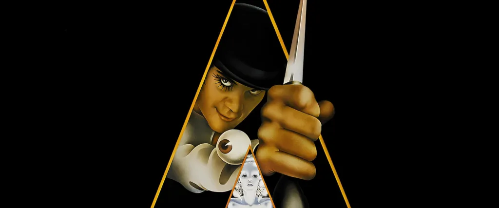en iyi distopya filmleri - A Clockwork Orange (1971)