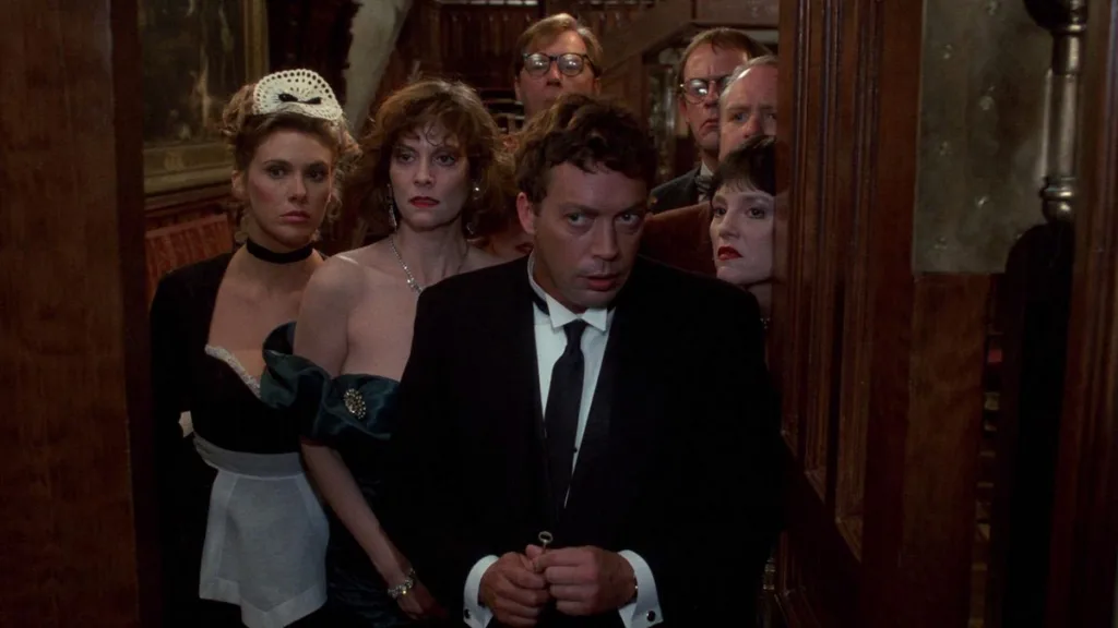 Clue filminde malikanede bir araya gelen davetliler