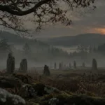 Folk horror türünü temsil eden kırsal ve tekinsiz atmosfer