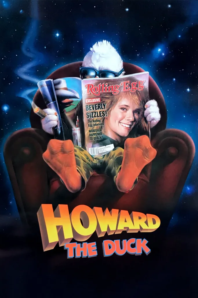 Howard the Duck (1986) film afişi