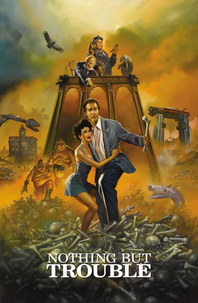 Nothing but Trouble (1991) film afişi
