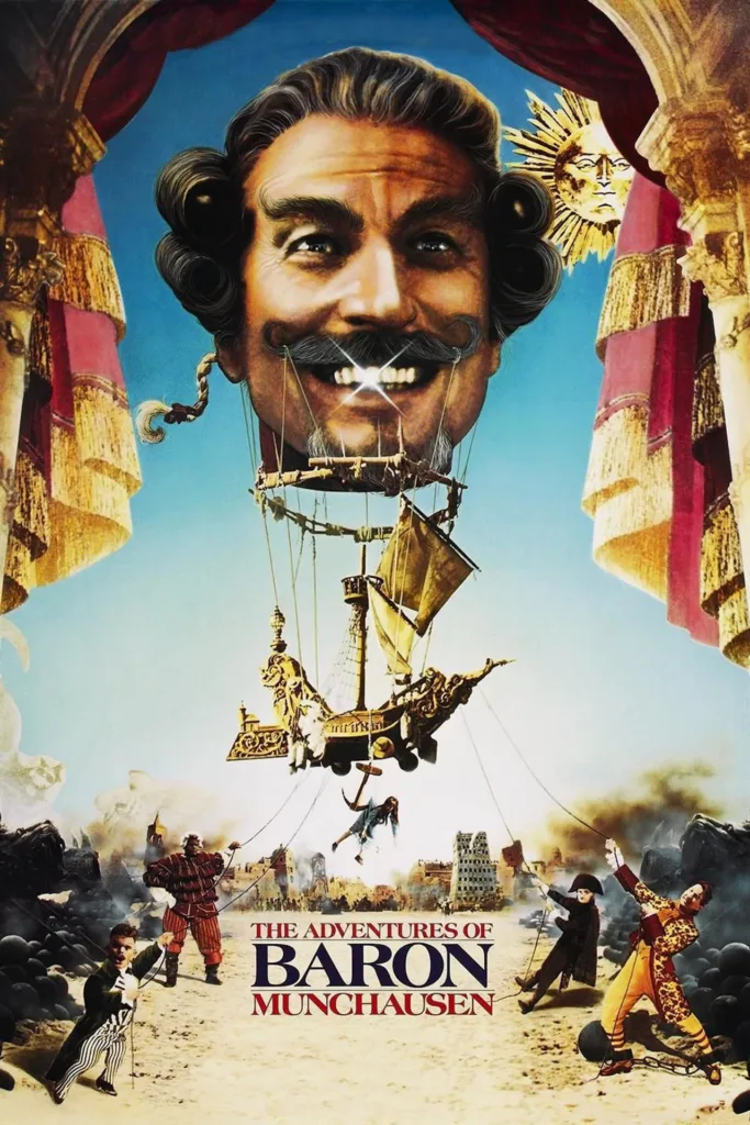 The Adventures of Baron Munchausen (1988) film afişi